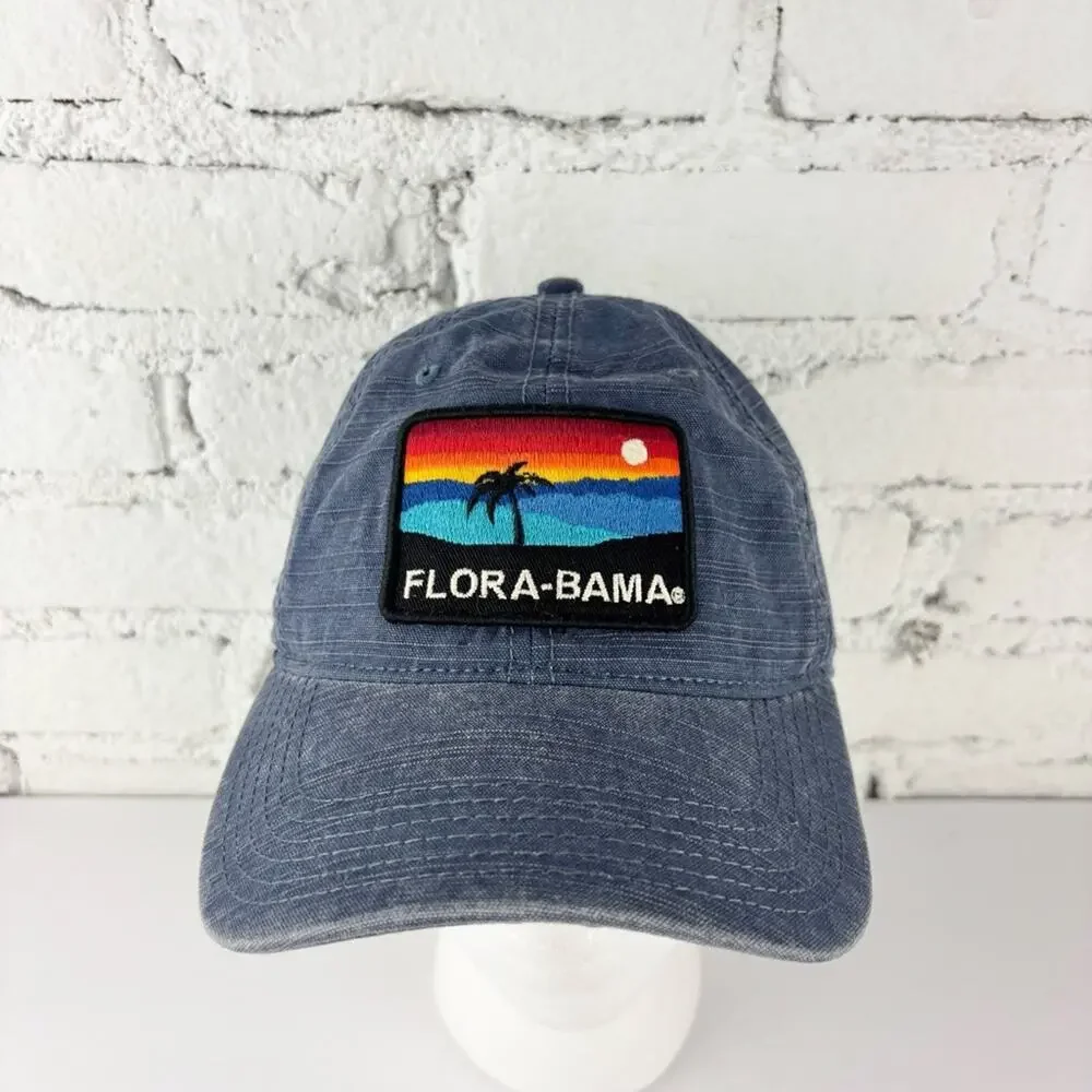 Flora-Bama Blue Cap with Patch